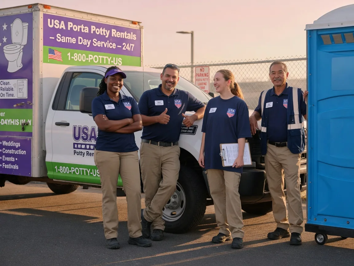 Porta Potty Rental company in Pendleton, NC